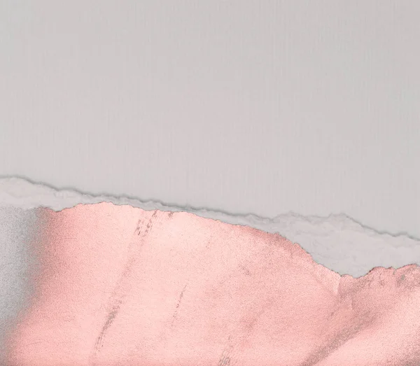 Άδειο Λευκό Γκρι Και Nacre Ροζ Λευκό Φόντο Υπόδειγμα Χαρτί — Φωτογραφία Αρχείου