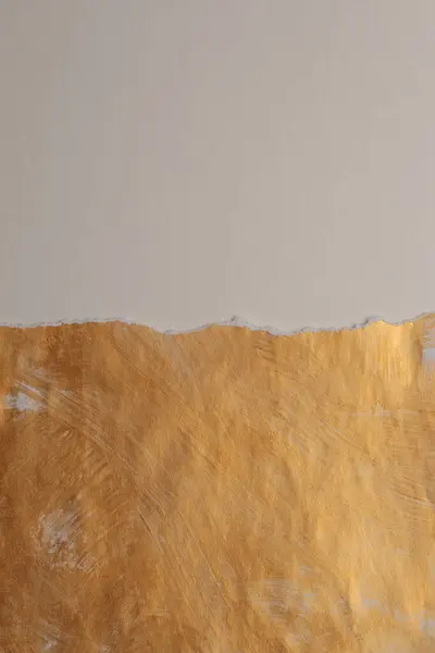 Ouro Bronze Bege Parede Pintura Papel Desmoronar Textura Brilho Abstrato — Fotografia de Stock