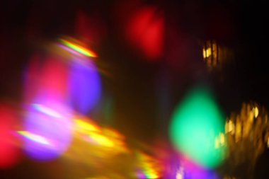 Sis Soyut Bulanık yumuşak odak yanıp sönen ışık fotokopi alanı arkaplanı. Işık ve gölge ışınları kırılması. 