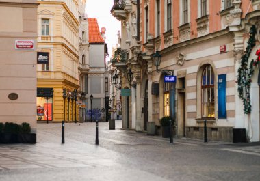 Prag sokak manzarası