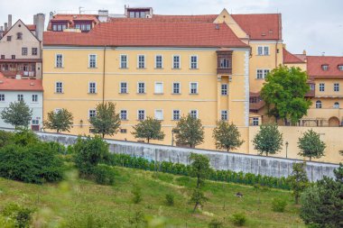 beautiful view of the city of the old town Prague, Czech Republic