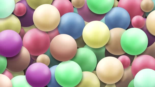 Easter Holliday Sweet Eggs Background — Wideo stockowe