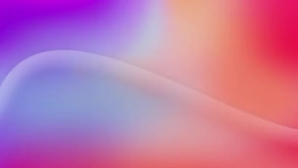 Fond Abstrait Espace Avec Une Onde Multicolore Éclatante Éléments Conception — Video
