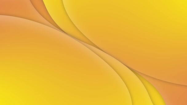Business Presentation Colour Orange Gradient Shape Background — 비디오