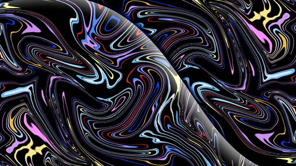 Абстрактные Презентации Фон Светящимися Разноцветными Волнами Шинный Элемент Дизайна Движущихся — стоковое фото
