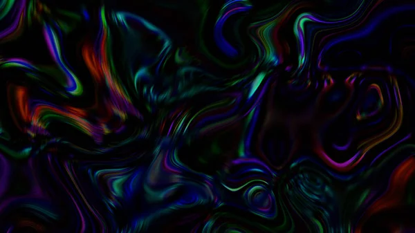 Rendering Dunkle Weltraumwelle Flüssigkeit Neon Dunkel Mehrfarbigen Spritzhintergrund Webdesign Oder lizenzfreie Stockbilder