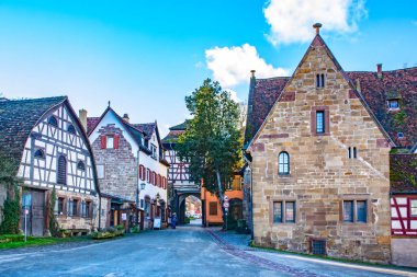 Abbey Maulbronn, Baden-Wuerttemberg, Almanya UNESCO Dünya Mirası Bölgesi