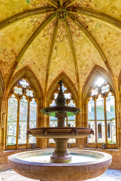 Fountain Abbey Maulbronn Baden Wuerttemberg Germany Unesco World Heritage Site Royalty Free Εικόνες Αρχείου