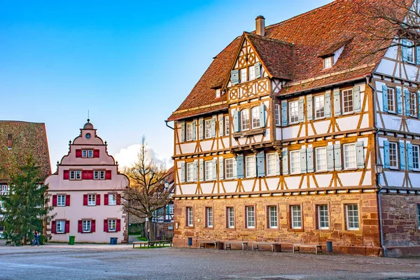 Opactwo Maulbronn Badenia Wirtembergia Niemcy Wpisane Listę Światowego Dziedzictwa Unesco Obrazek Stockowy