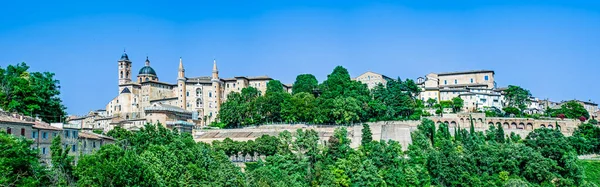 Urbino Panorama Stadt Und Weltkulturerbe Den Marken Italien — Stockfoto