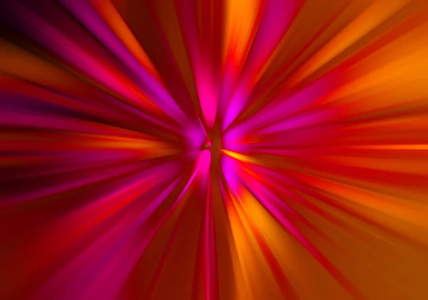 Colourful Red Pink Orange Zoom Effect Background Appearing Disappear Middle — Foto Stock