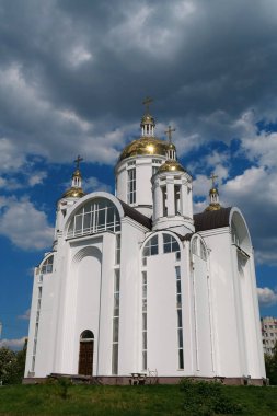 St. Andrew Pyervozvannoho Kilisesi ve Bucha kasabasındaki All Saints, Kyiv Bölgesi, Ukrayna