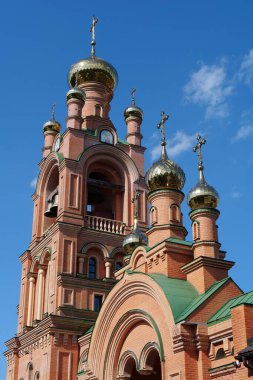 Holy Intercession Monastery, Goloseevsky Hermitage - skete of Kyiv-Pechersk Lavra, located in forest in south of Kyiv city, Ukraine. Place of monastic deeds