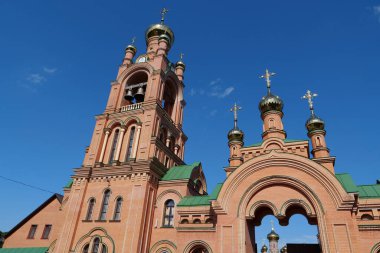 Holy Intercession Monastery, Goloseevsky Hermitage - skete of Kyiv-Pechersk Lavra, located in forest in south of Kyiv city, Ukraine. Place of monastic deeds