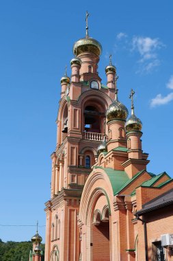 Holy Intercession Monastery, Goloseevsky Hermitage - skete of Kyiv-Pechersk Lavra, located in forest in south of Kyiv city, Ukraine. Place of monastic deeds