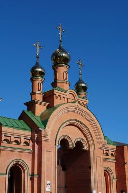 Holy Intercession Monastery, Goloseevsky Hermitage - skete of Kyiv-Pechersk Lavra, located in forest in south of Kyiv city, Ukraine. Place of monastic deeds