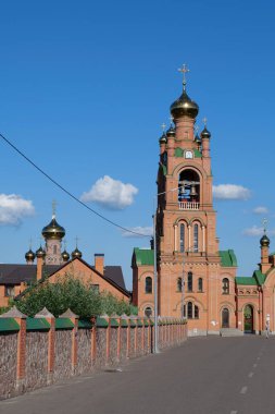 Holy Intercession Monastery, Goloseevsky Hermitage - skete of Kyiv-Pechersk Lavra, located in forest in south of Kyiv city, Ukraine. Place of monastic deeds