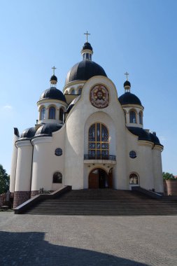 Cathedral of the Transfiguration of Christ of Ukrainian Greek Catholic Church in western Ukrainian city of Kolomyia, Ivano-Frankivska Oblast