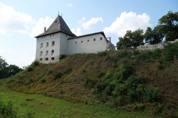 Castle from 14th century in Halych - city on Dniester River, western Ukraine. City gave its name to Principality of Halych, historic province of Galicia or Halychyna and Kingdom of Galicia-Volhynia