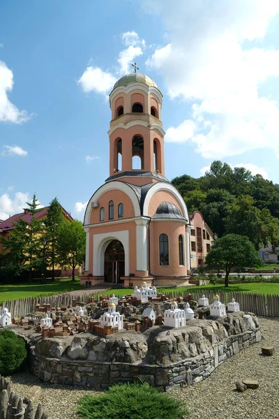 Bell Tower Church Nativity Christ Century Halych Town Western Ukraine — стоковое фото