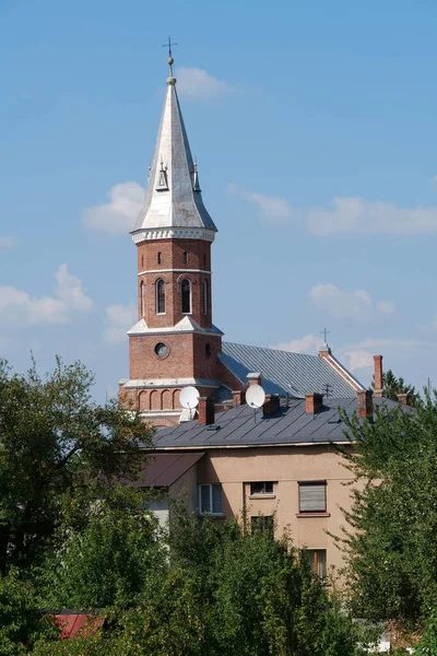 San Ignacio Loyola Iglesia Católica Romana Ciudad Kolomyia Oeste Ucrania — Foto de Stock