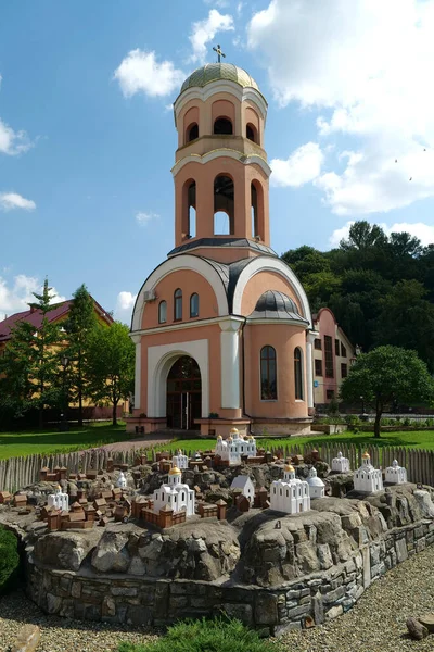 Bell Tower Church Nativity Christ Century Halych Town Western Ukraine — стоковое фото