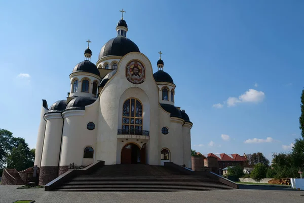 Cathedral Transfiguration Christ Ukrainian Greek Catholic Church Western Ukrainian City — стоковое фото