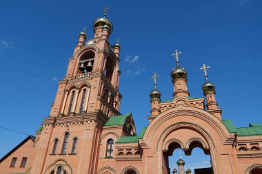 Holy Intercession Monastery, Goloseevsky Hermitage - skete of Kyiv-Pechersk Lavra, located in forest in south of Kyiv city, Ukraine. Place of monastic deeds