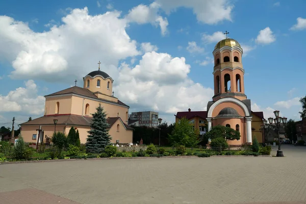 Kościół Narodzenia Chrystusa Wieku Miasto Halych Zachodniej Ukrainie — Zdjęcie stockowe