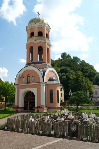 Bell Tower Church Nativity Christ Century Halych Town Western Ukraine — Foto Stock