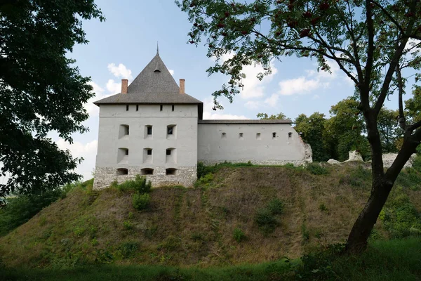 Castillo Del Siglo Xiv Halych Ciudad Río Dniester Oeste Ucrania —  Fotos de Stock