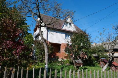 Batı Ukrayna 'daki Karpat Dağları' nda Yaşam