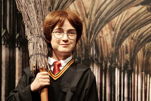 Bukovel Ukraine Ectober 2022 Harry James Potter Ağda Figürü Rowling Stok Resim