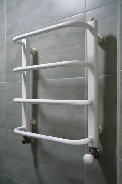 Heated Towel Rail Bathroom — Stock Photo, Image
