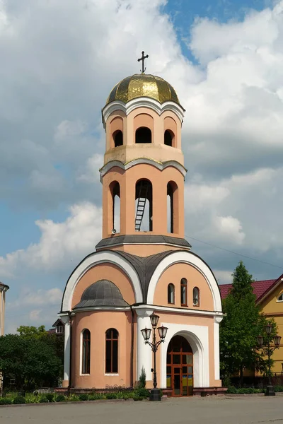 Bell Tower Church Nativity Christ Century Halych Town Western Ukraine — 스톡 사진