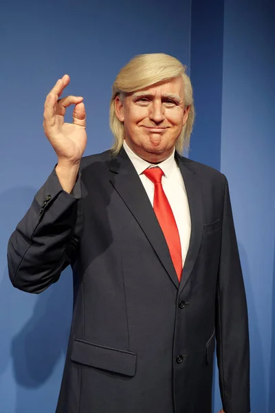 2022年10月5日 美国商人 政治家 第45任美国总统唐纳德 特朗普的蜡像 — 图库照片