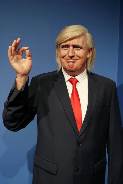 2022年10月5日 美国商人 政治家 第45任美国总统唐纳德 特朗普的蜡像 — 图库照片
