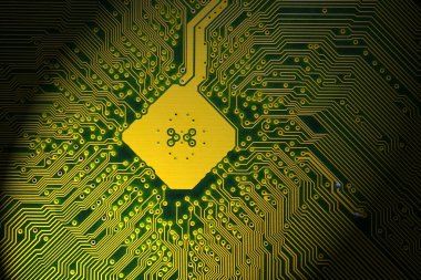 Bilgisayar ana kartı. 2 numaralı anakaranın ayrıntıları