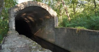 Tunnel under Dnipro river on Zhukiv island in Kyiv. Official name - Construction No.1 NKSHS, Object No.1 or Stalin Metro, 1938-1941, designed to ensure the safe and hidden crossing of troops and cargo