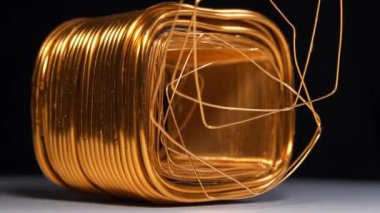 Basamaklı tek aşamalı trafonun bakır sarması