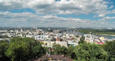 Ukrayna 'nın başkenti Kyiv' in Sinema 4K Timelapse Manzarası