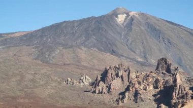 Panorama manzaralı Volkan Teide, Tenerife Adası, Kanarya Adaları, İspanya