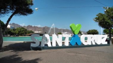 Santa Cruz de Tenerife, Kanarya Adaları, Santa Cruz şehir merkezindeki Kanarya Adaları, İspanya, 28 Eylül 2019