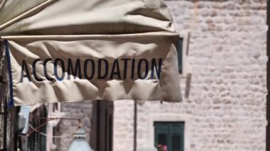 Hırvatistan 'ın eski Dubrovnik kentinde konaklama, ekonomik konutlar