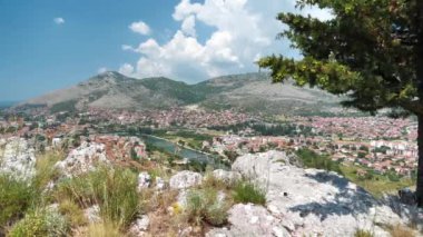 Trebinje kenti, Sırp Cumhuriyeti ve Bosna-Hersek 'in Panorama manzarası