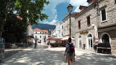 BOSNIA VE HERZEGOVINA, REPUBLIKA SRPSKA, TREBINJE, 5 Temmuz 2019: Trebinje kenti, Sırp Cumhuriyeti, Bosna-Hersek