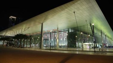 Katar, DOHA, 20 Mart 2018: 4 K Doha Sergi ve Kongre Merkezi, Katar, Batı Körfezi, Basra Körfezi, Arap Yarımadası, Orta Doğu