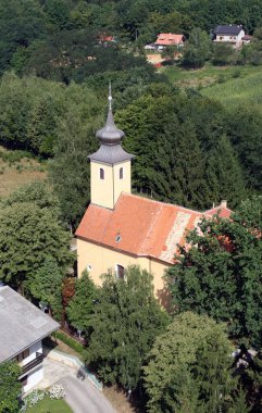 Hırvatistan 'ın Svarca kentindeki St. Francis Xavier Kilisesi