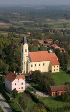 Hırvatistan 'ın Gradec kentinde Yaralı İsa Kilisesi