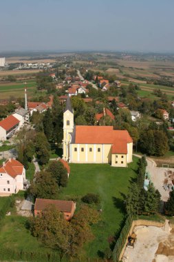Hırvatistan 'ın Gradec kentinde Yaralı İsa Kilisesi